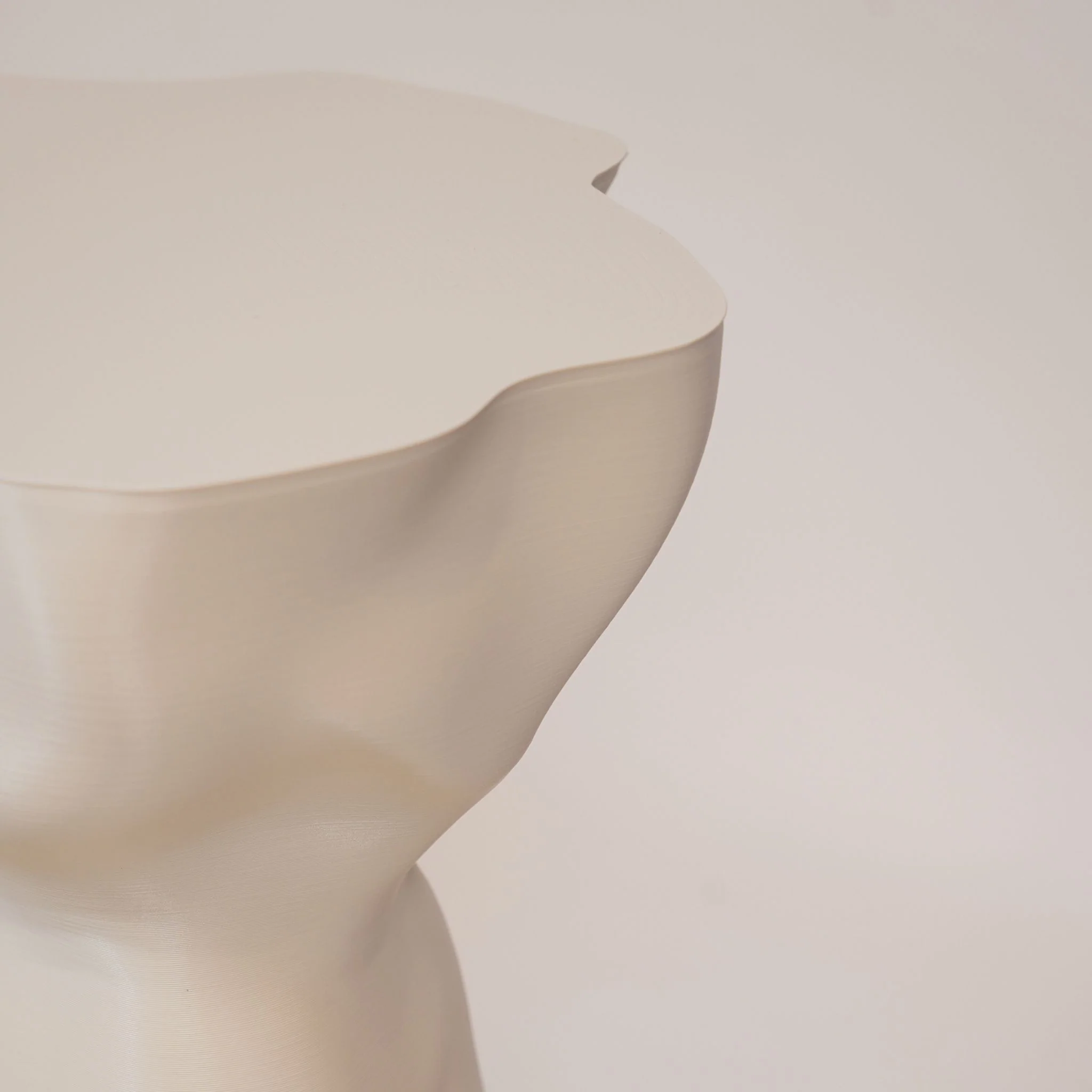 SPECIAL STUDIO Noise Side Table, Eggshell Matte - Image 2