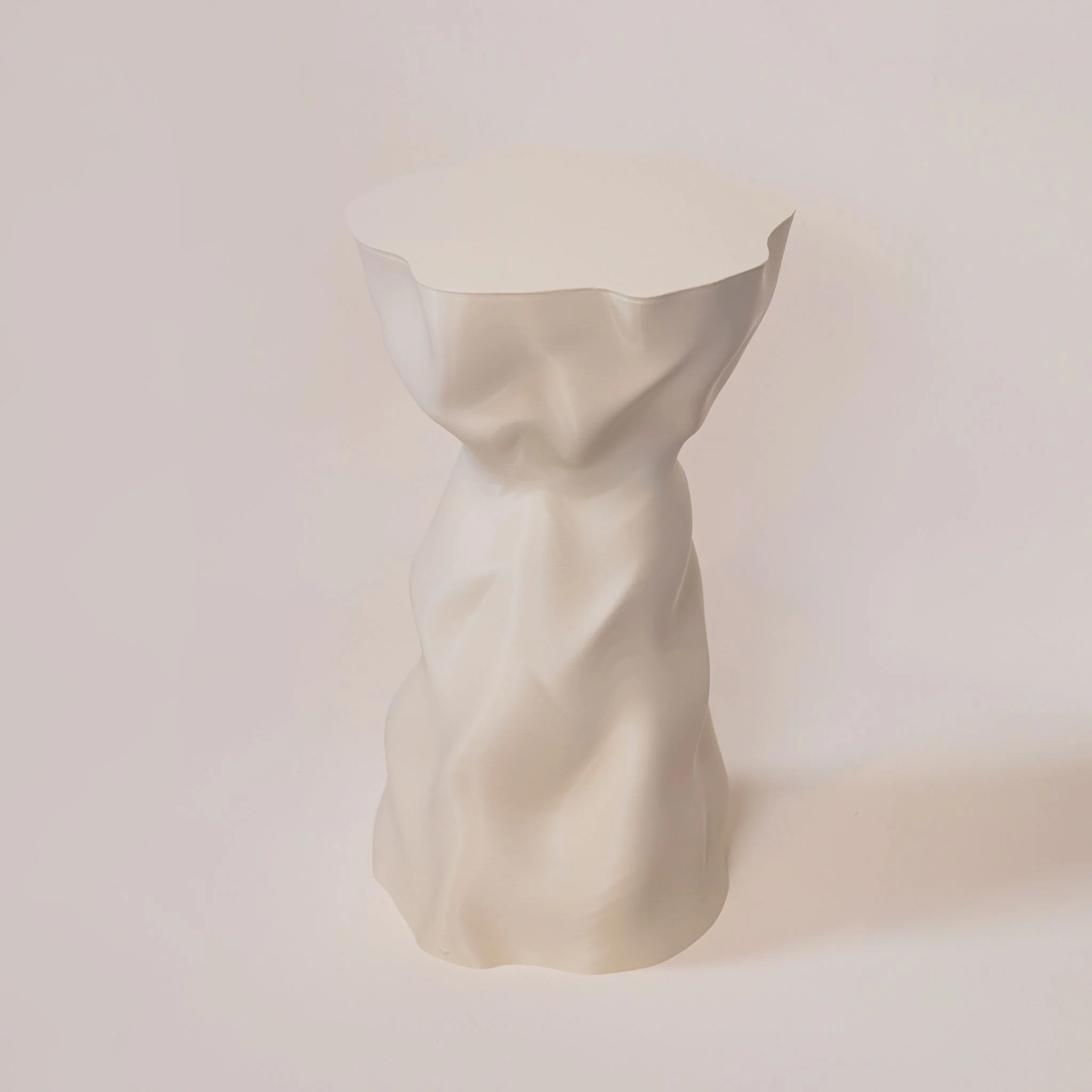 SPECIAL STUDIO Noise Side Table, Eggshell Matte - Image 4