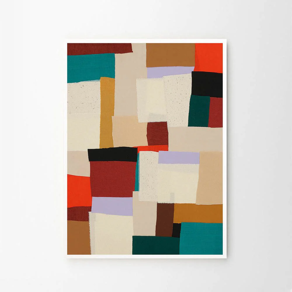 THE POSTER CLUB Atelier CPH, Fields Poster Art Print, 50x70cm - Image 5