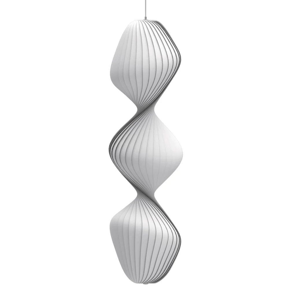 PRE-ORDER │ TOM ROSSAU TR33 Pendant Light, White PC/Nonwoven, 40x150cm - Image 3