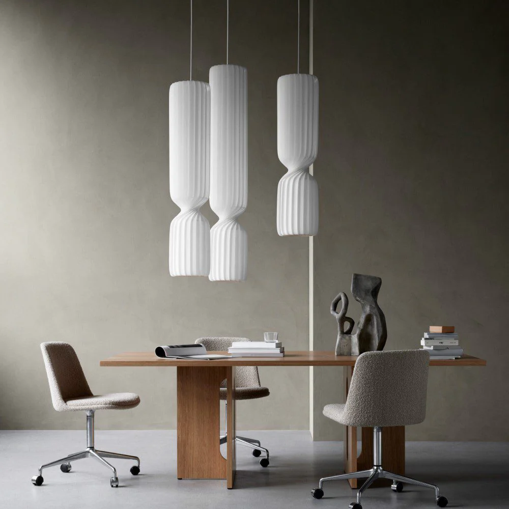 PRE-ORDER │ TOM ROSSAU TR41 Pendant Light, White PC/Non-woven – 3 sizes - Image 4