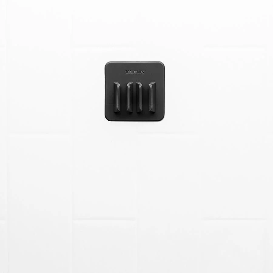TOOLETRIES The George Toothbrush Rack/Holder, Charcoal - Image 2
