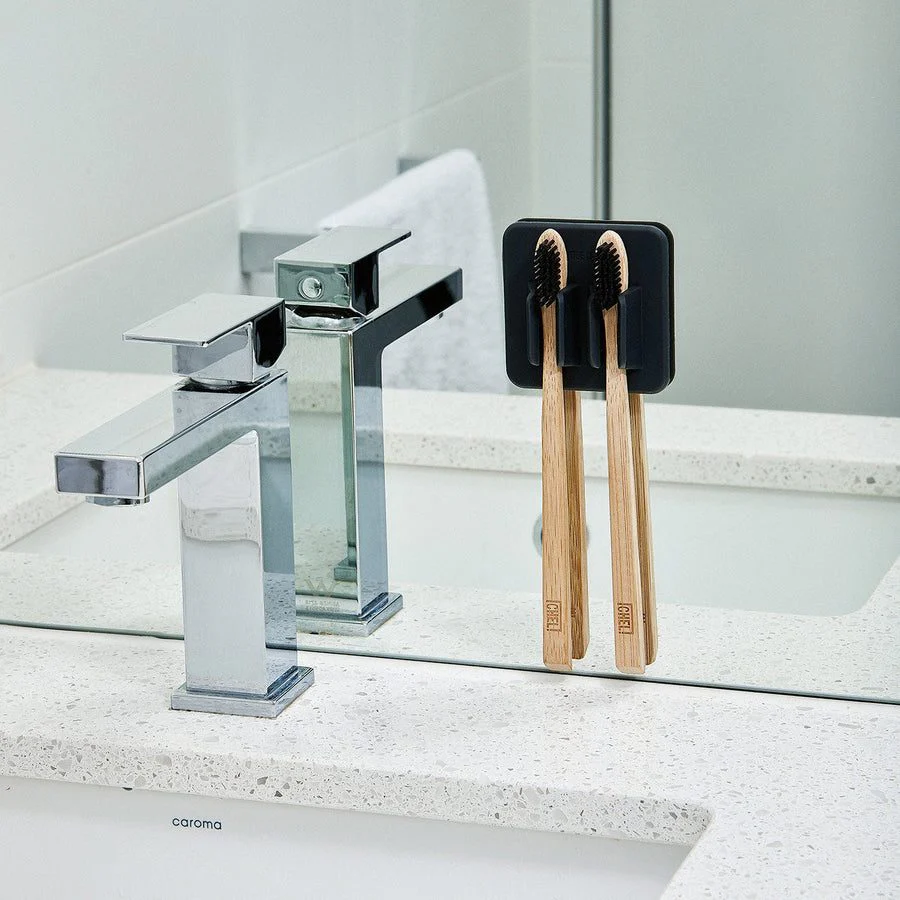 TOOLETRIES The George Toothbrush Rack/Holder, Charcoal - Image 5
