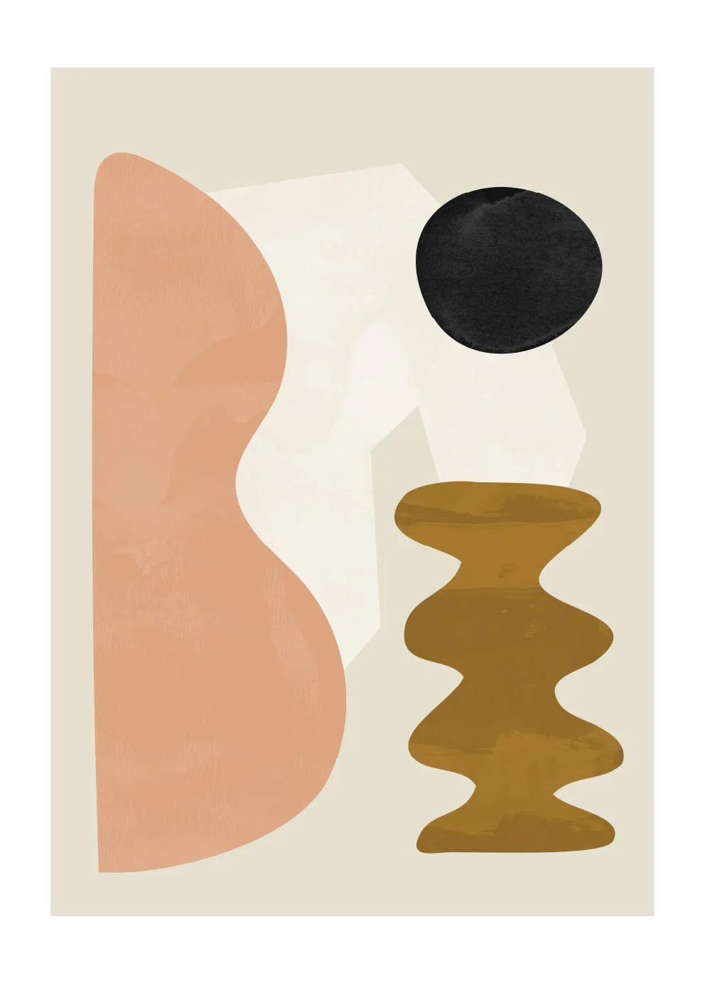 THE POSTER CLUB Jan Skacelik, Skulptural 02, Poster Art Print, 2 Sizes - Image 5