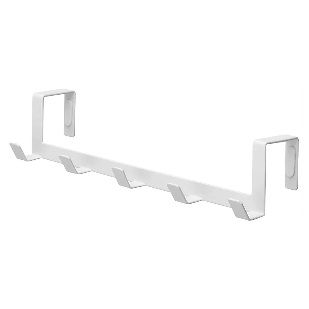 YAMAZAKI Smart Door Hanger 5 Hook White - Image 2