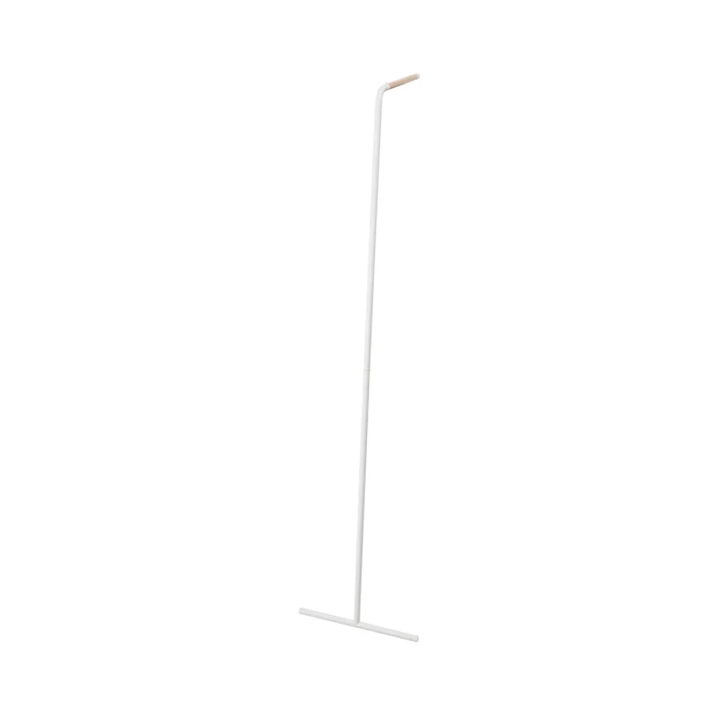 YAMAZAKI Tower Leaning Coat Hanger Rack, White - Image 2
