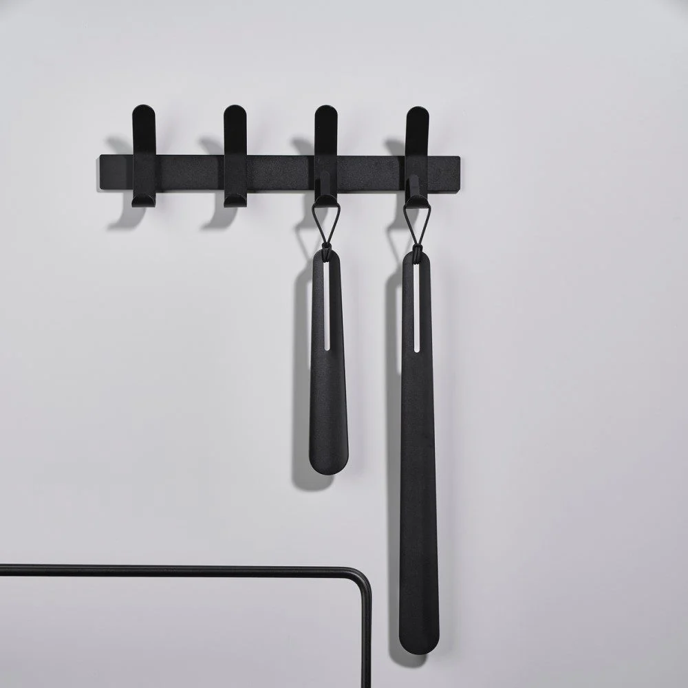 ZONE DENMARK A-Rack Coat/Towel Rack, Black - Image 6