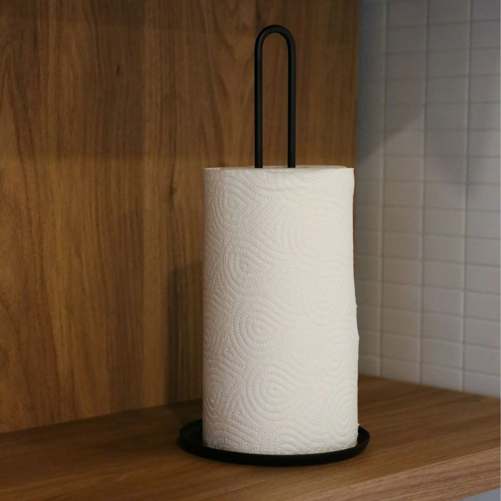 ZONE DENMARK Kitchen Roll Holder/Paper Towel Holder, Black - Image 2