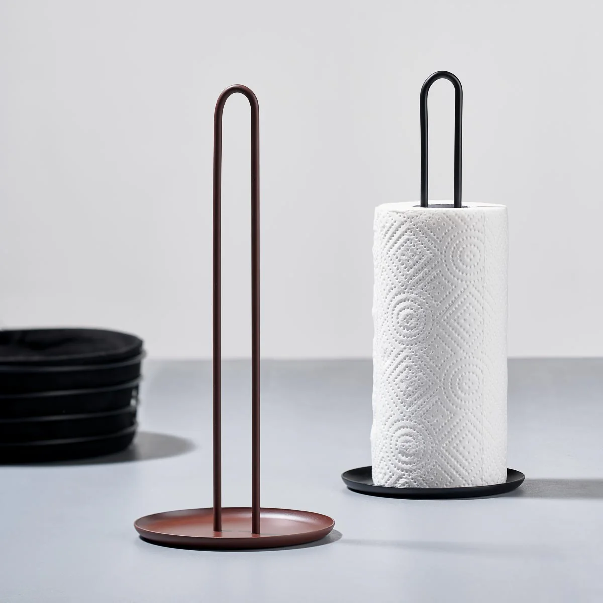 ZONE DENMARK Kitchen Roll Holder/Paper Towel Holder, Warm Grey - Image 2