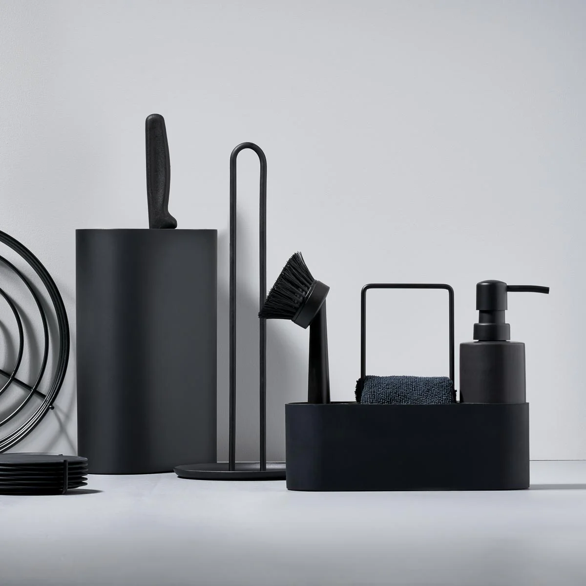 ZONE DENMARK Singles Knife Block, Black - Image 3