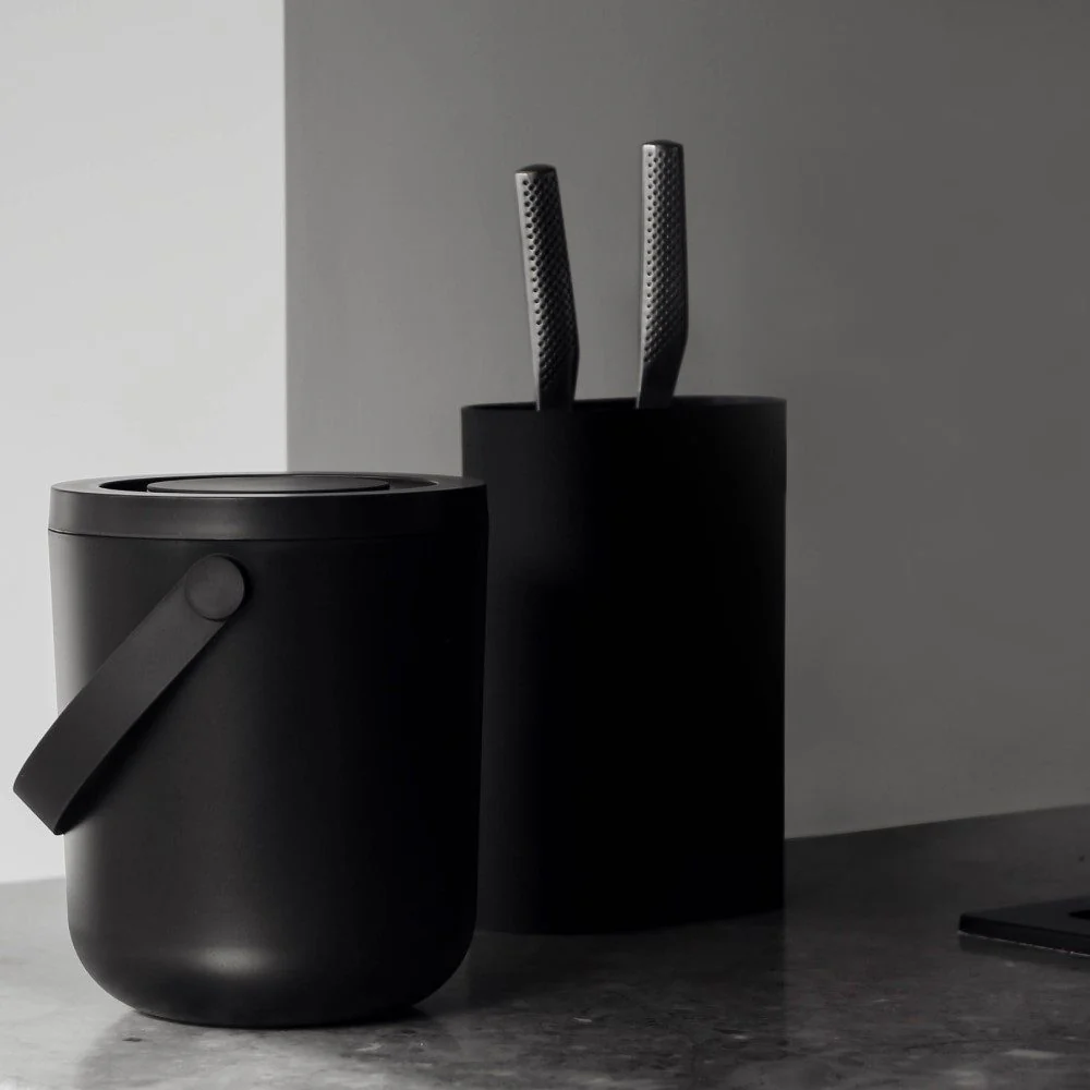 ZONE DENMARK Singles Knife Block, Black - Image 4