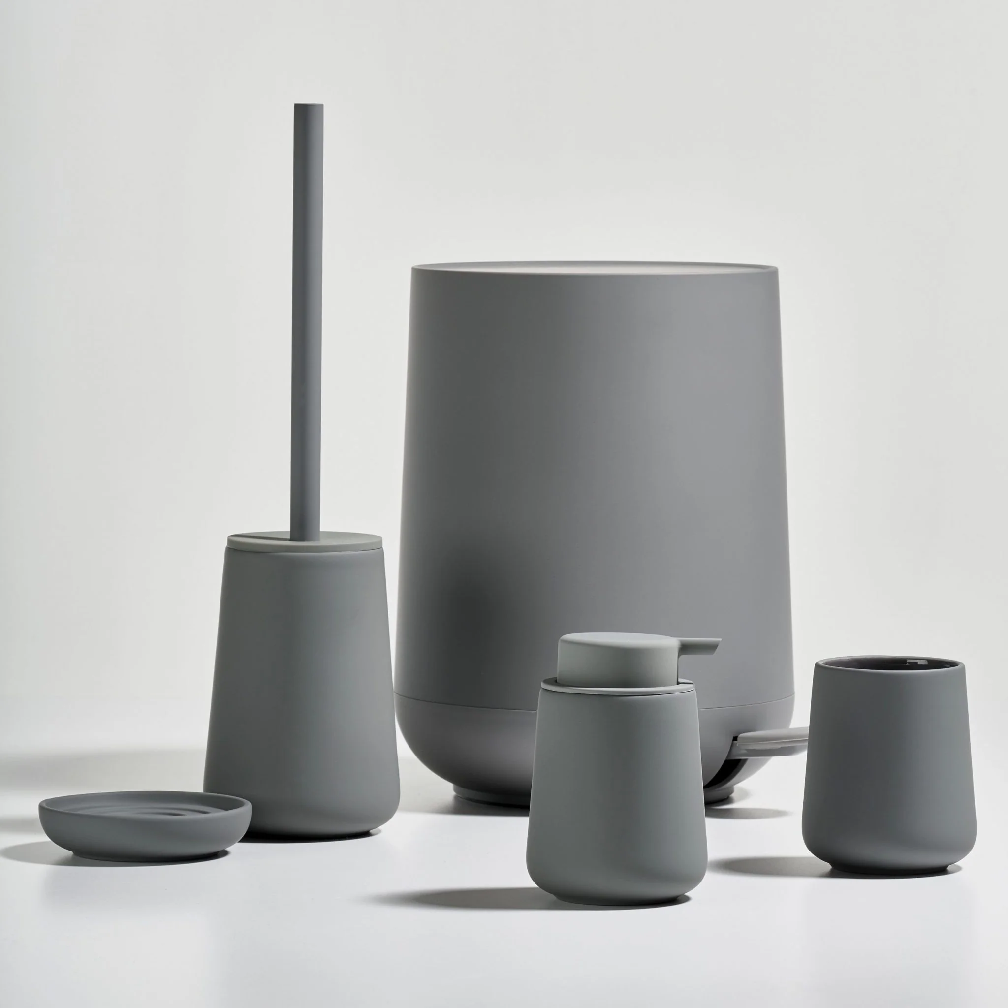 ZONE DENMARK Nova One Soap Dispenser, Perfect Grey - Image 4