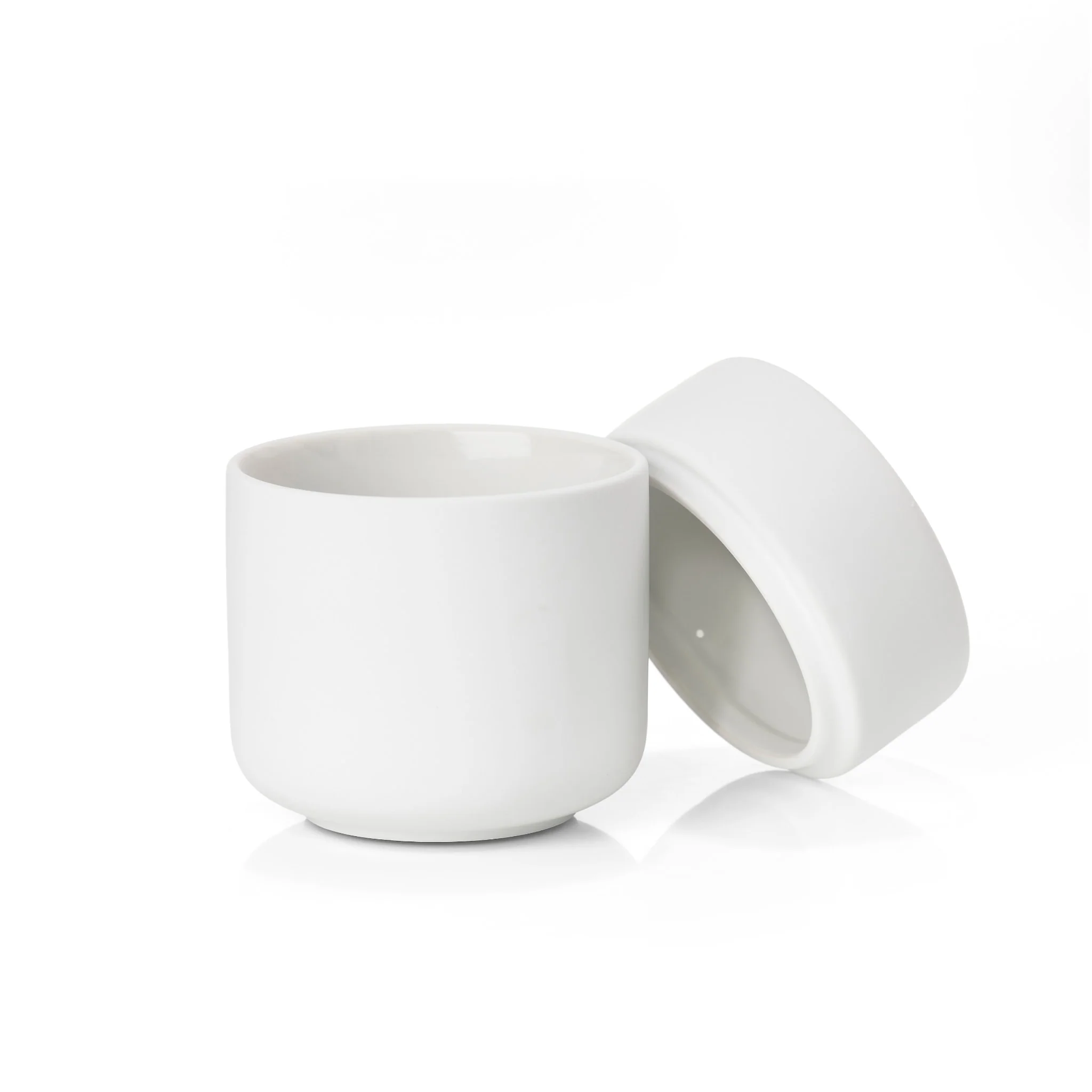 ZONE DENMARK Ume Container/Jar with Lid, H10cm, White - Image 5