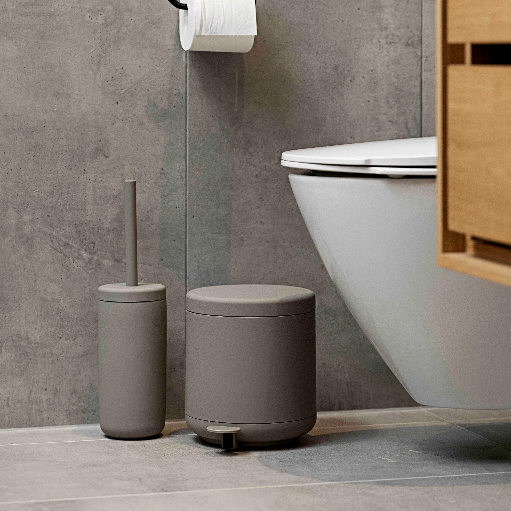 ZONE DENMARK Ume Toilet Brush, Taupe - Image 2