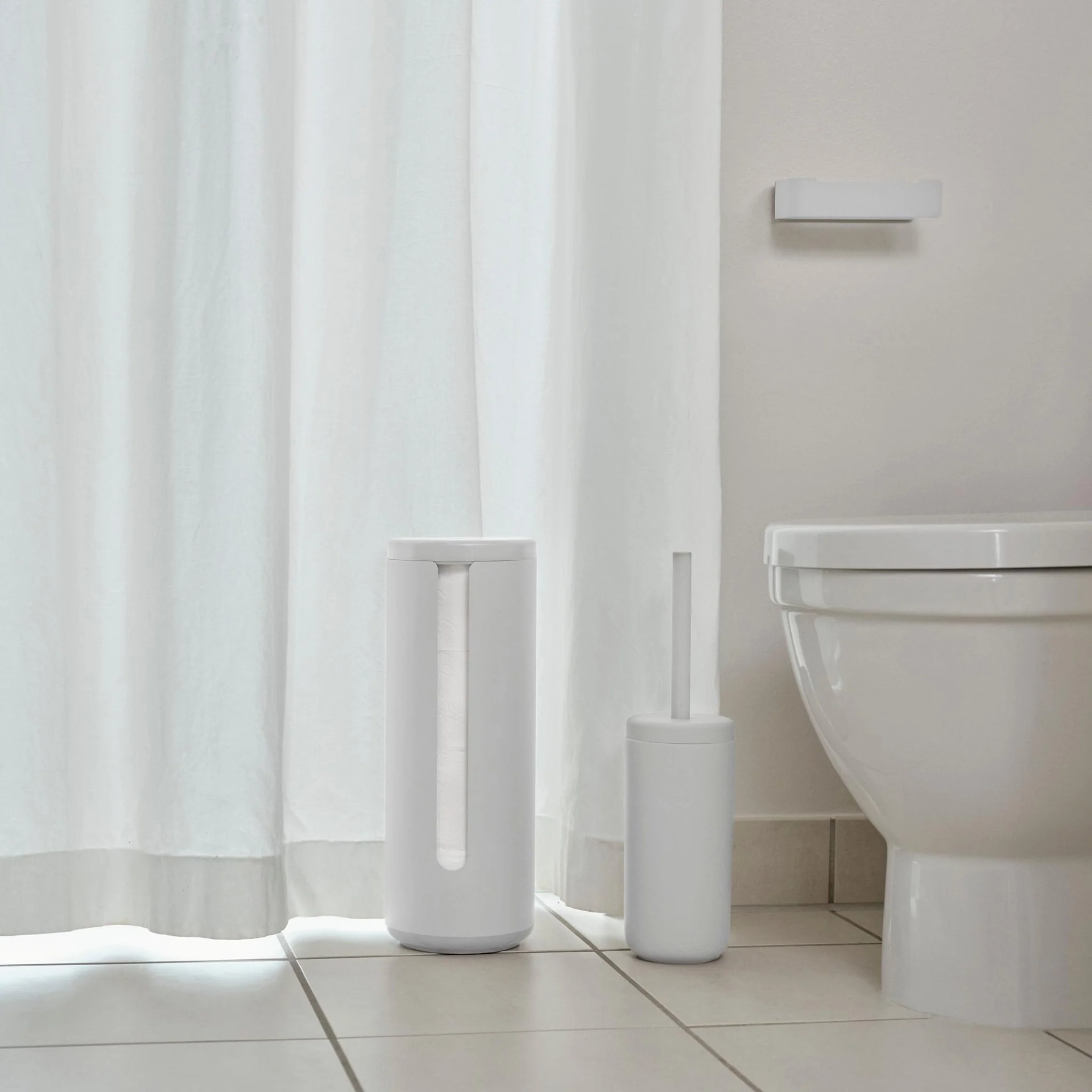 ZONE DENMARK Ume Toilet Paper Storage Holder, White - Image 2